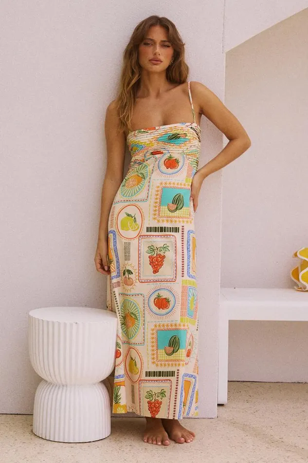Runaway The Label Midi Shop AGATA MIDI DRESS 8211 AGATA PRINT