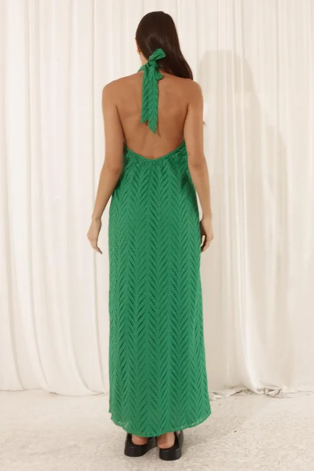 Runaway The Label Midi Shop CALLIE MIDI DRESS 8211 GREEN