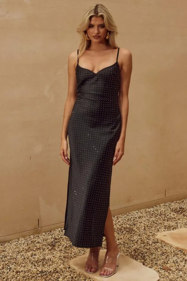 Runaway The Label Midi Shop KALINA MIDI DRESS 8211 BLACK