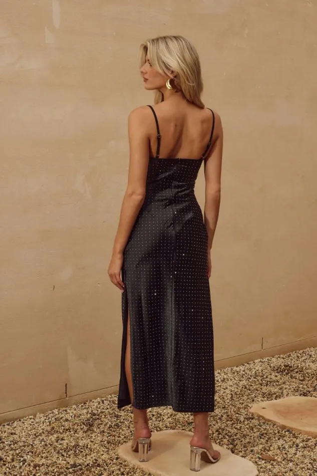 Runaway The Label Midi Shop KALINA MIDI DRESS 8211 BLACK