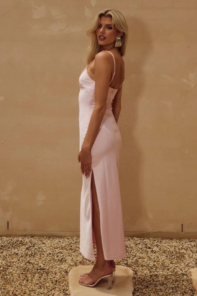 Runaway The Label Midi Shop KALINA MIDI DRESS 8211 MUSK