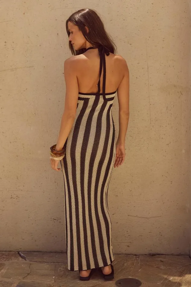 Runaway The Label Midi Shop ZIGGY MIDI DRESS 8211 BLACKSAND