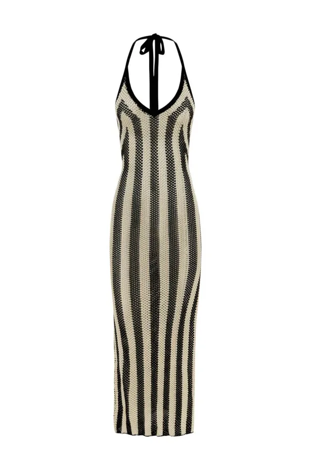 Runaway The Label Midi Shop ZIGGY MIDI DRESS 8211 BLACKSAND
