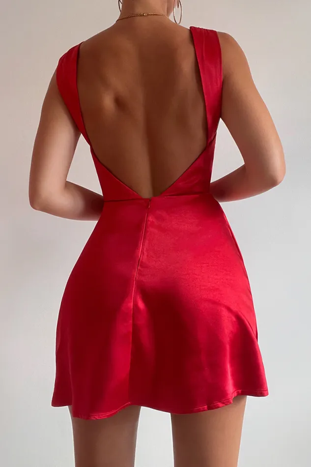 Runaway The Label Mini Shop HAVANNA MINI DRESS 8211 RED Runaway The Label Mini Shop HAVANNA MINI DRESS 8211 RED