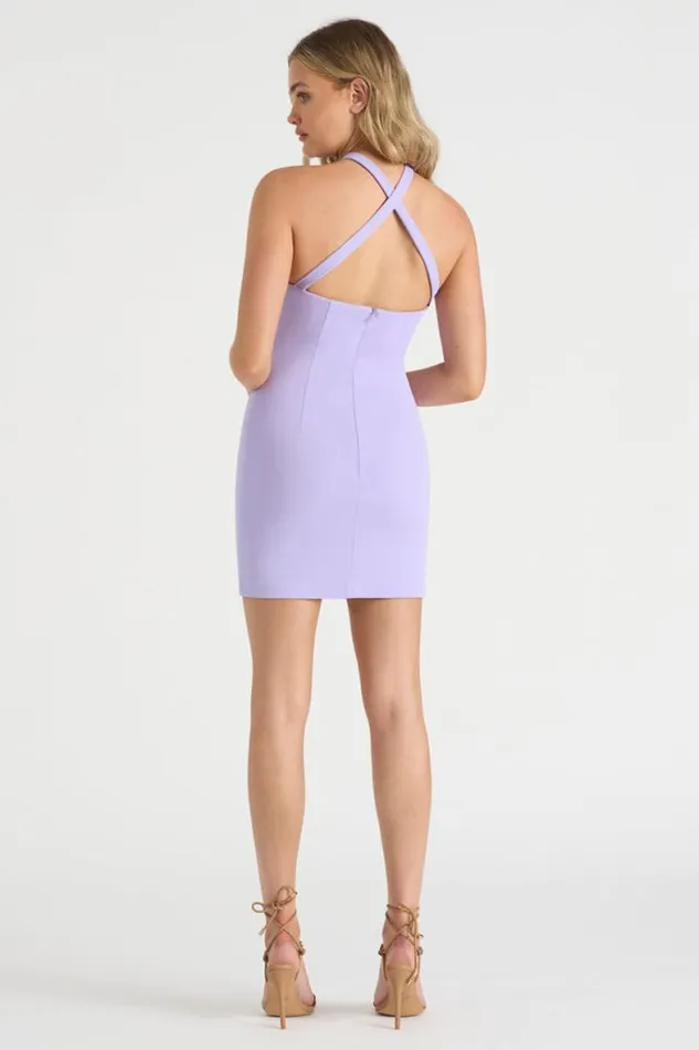 Runaway The Label Mini Shop THE FLOWER MINI DRESS 8211 LILAC