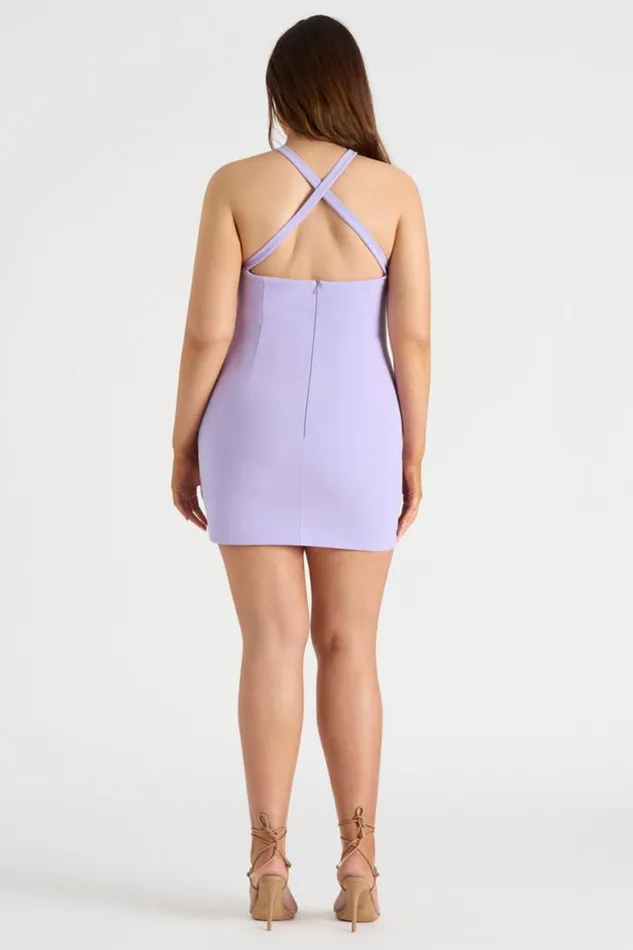 Runaway The Label Mini Shop THE FLOWER MINI DRESS 8211 LILAC