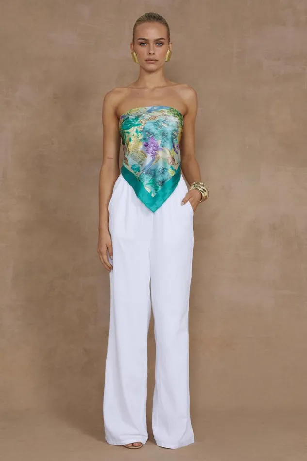 Runaway The Label Pants Shop FLORENT PANT 8211 WHITE