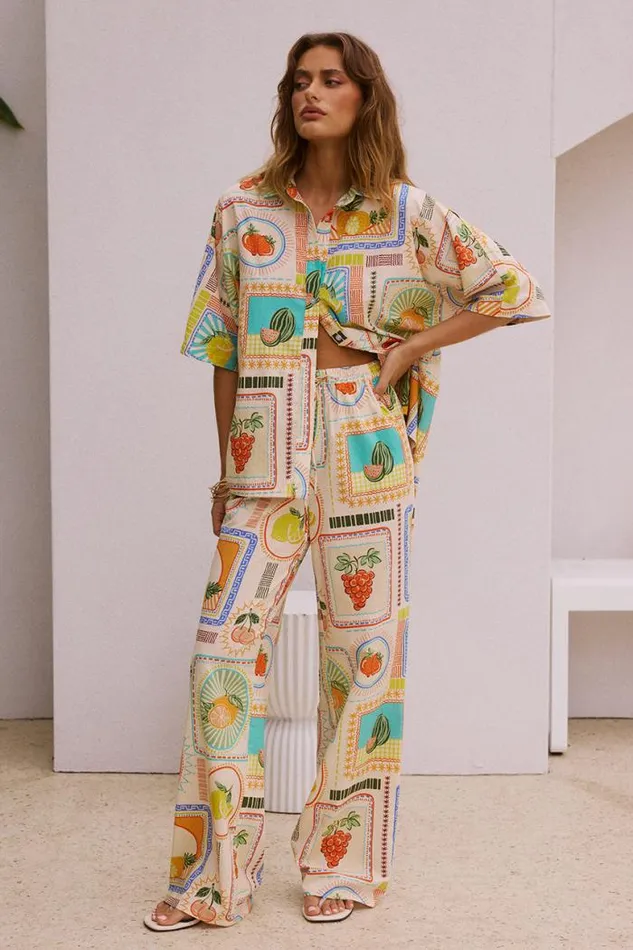 Runaway The Label Pants Shop MONTARA PANT 8211 AGATA PRINT