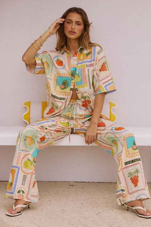 Runaway The Label Pants Shop MONTARA PANT 8211 AGATA PRINT