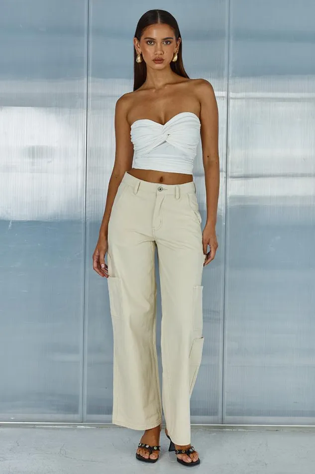 Runaway The Label Pants Shop ZATARA PANT 8211 SAND