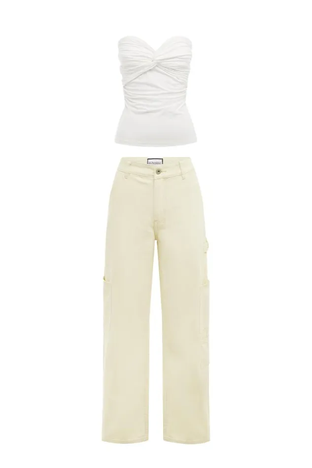 Runaway The Label Pants Shop ZATARA PANT 8211 SAND