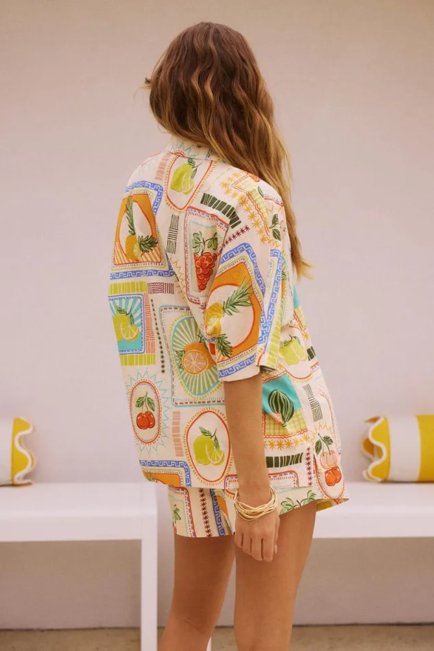 Runaway The Label Shirts and Blouses Shop AGATA SHIRT 8211 AGATA PRINT