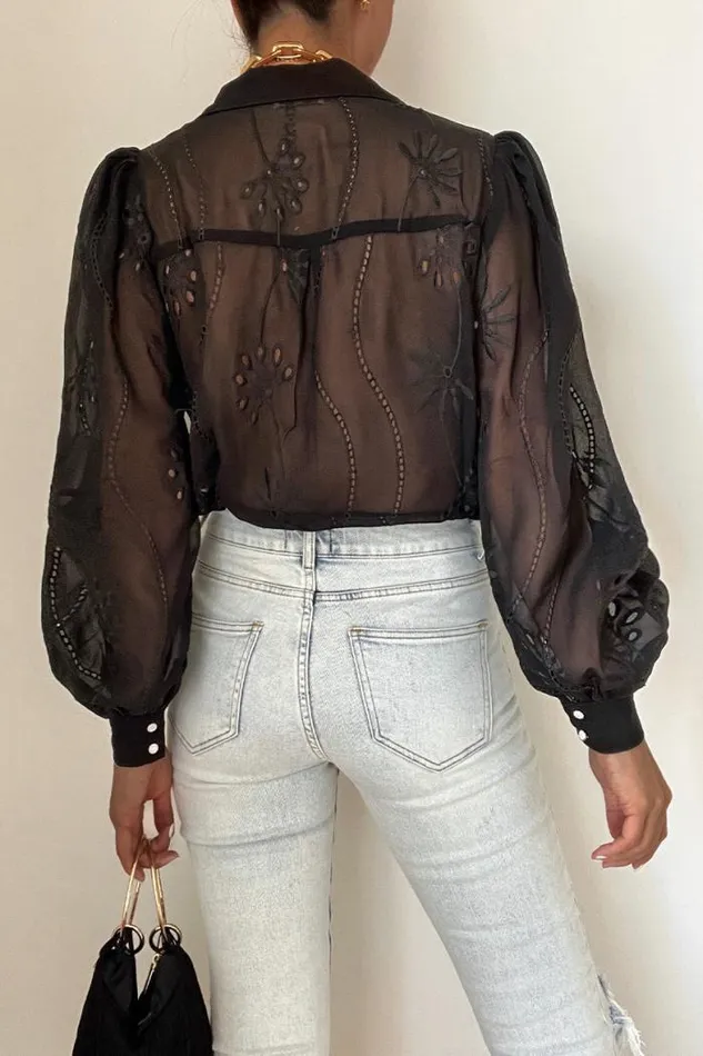 Runaway The Label Shirts and Blouses Shop Elise Blouse 8211 Black