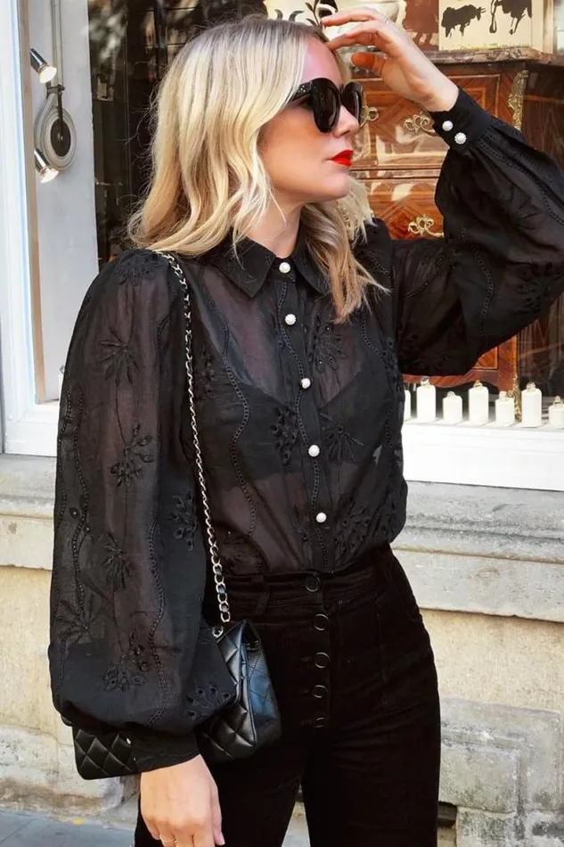 Runaway The Label Shirts and Blouses Shop Elise Blouse 8211 Black