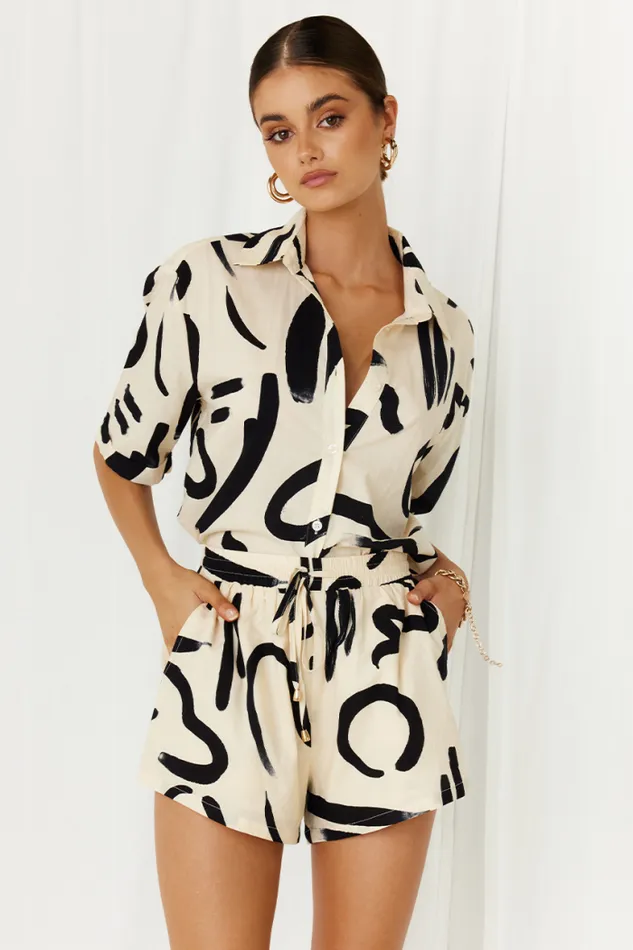 Runaway The Label Shirts and Blouses Shop York Shirt 8211 SandBlack