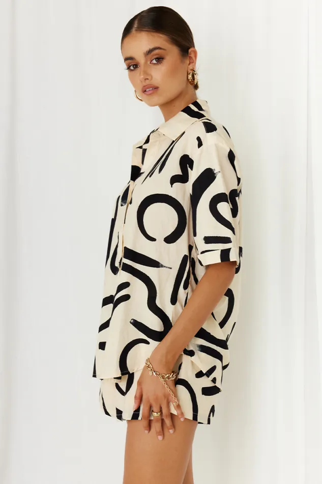 Runaway The Label Shirts and Blouses Shop York Shirt 8211 SandBlack