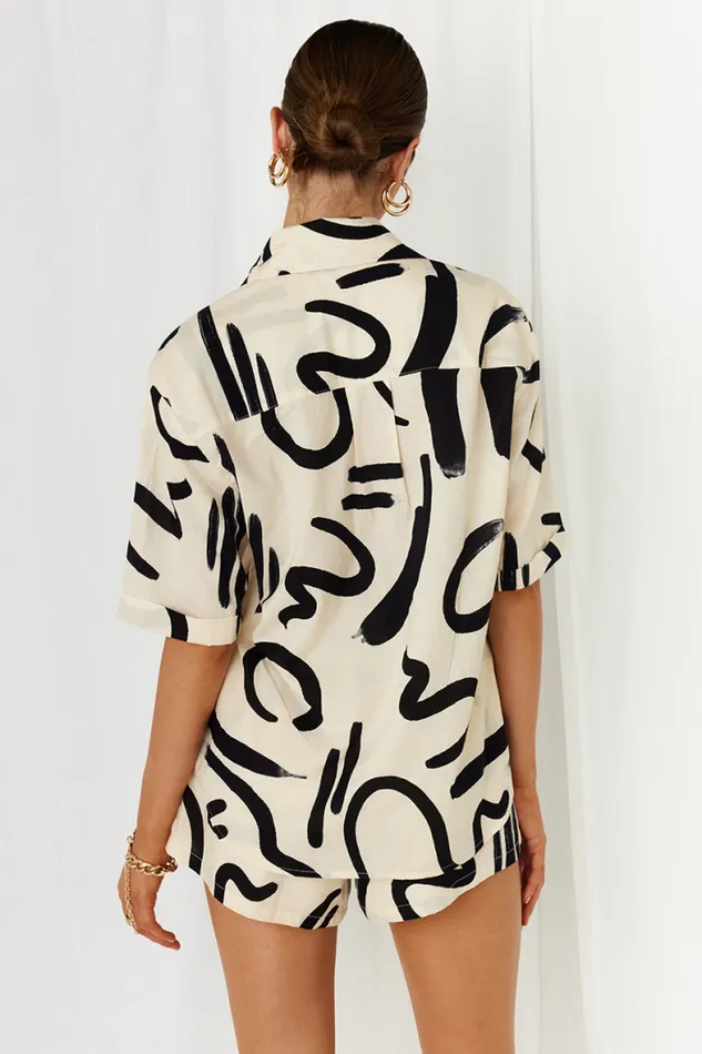 Runaway The Label Shirts and Blouses Shop York Shirt 8211 SandBlack