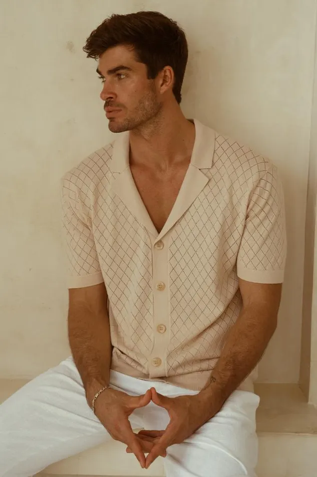 Runaway The Label Shirts Menswear BILLIE SHIRT 8211 SAND