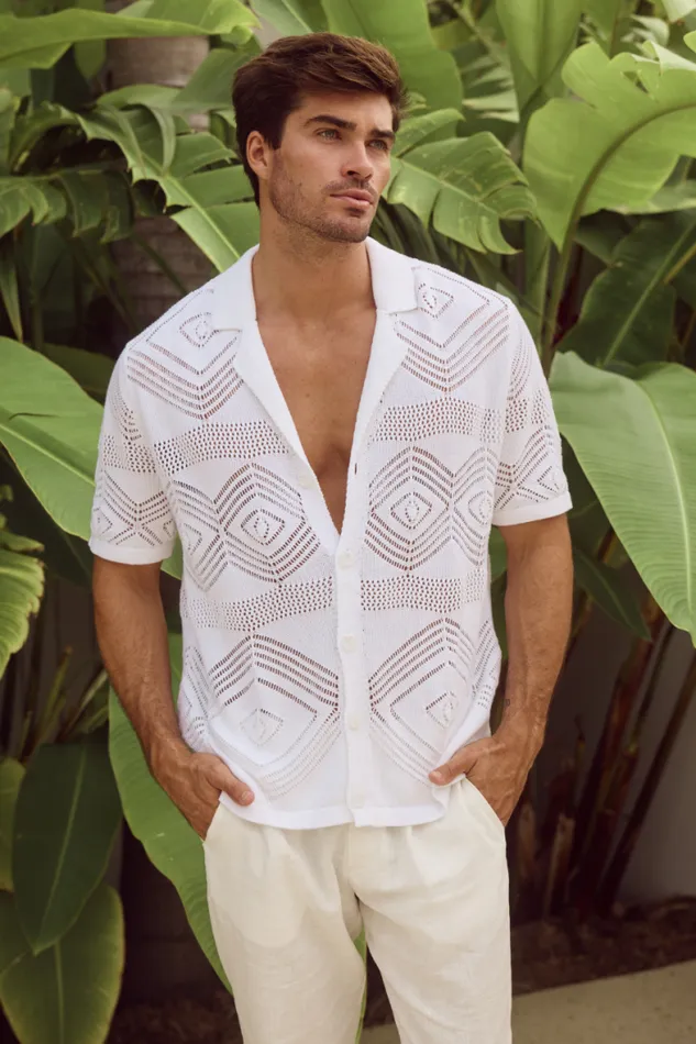 Runaway The Label Shirts Menswear LIAM SHIRT 8211 WHITE