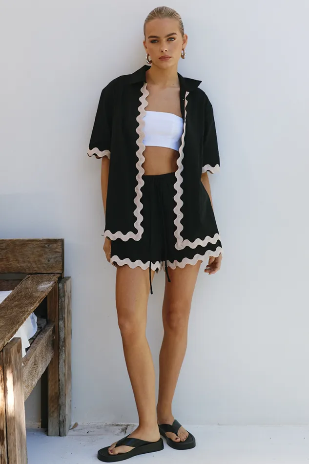 Runaway The Label Shorts Shop HARRY SHORT 8211 BLACK
