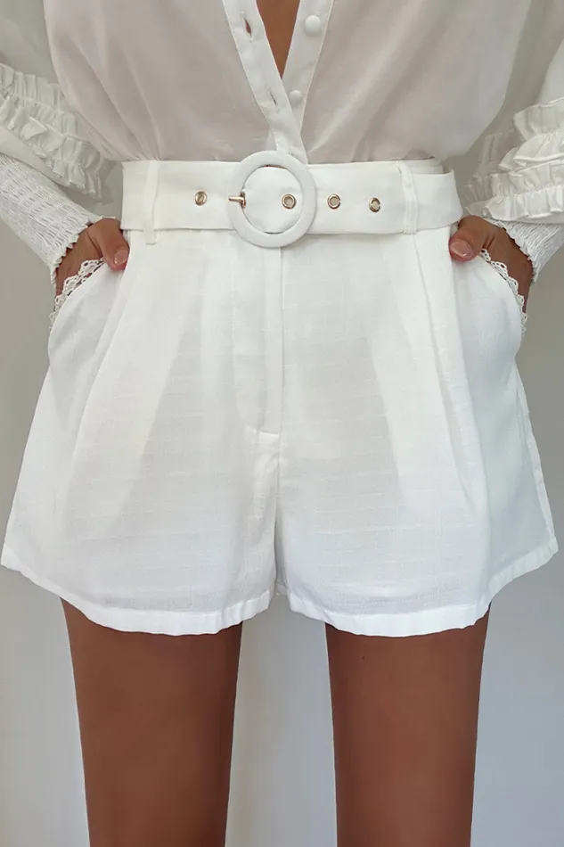 Runaway The Label Shorts Shop Marina Short 8211 White