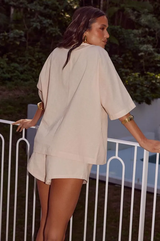 Runaway The Label Shorts Shop RONNE SHORT 8211 SAND