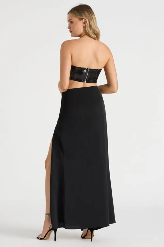 Runaway The Label Skirts Shop THE DRAPED SKIRT 8211 BLACK Runaway The Label Skirts Shop THE DRAPED SKIRT 8211 BLACK