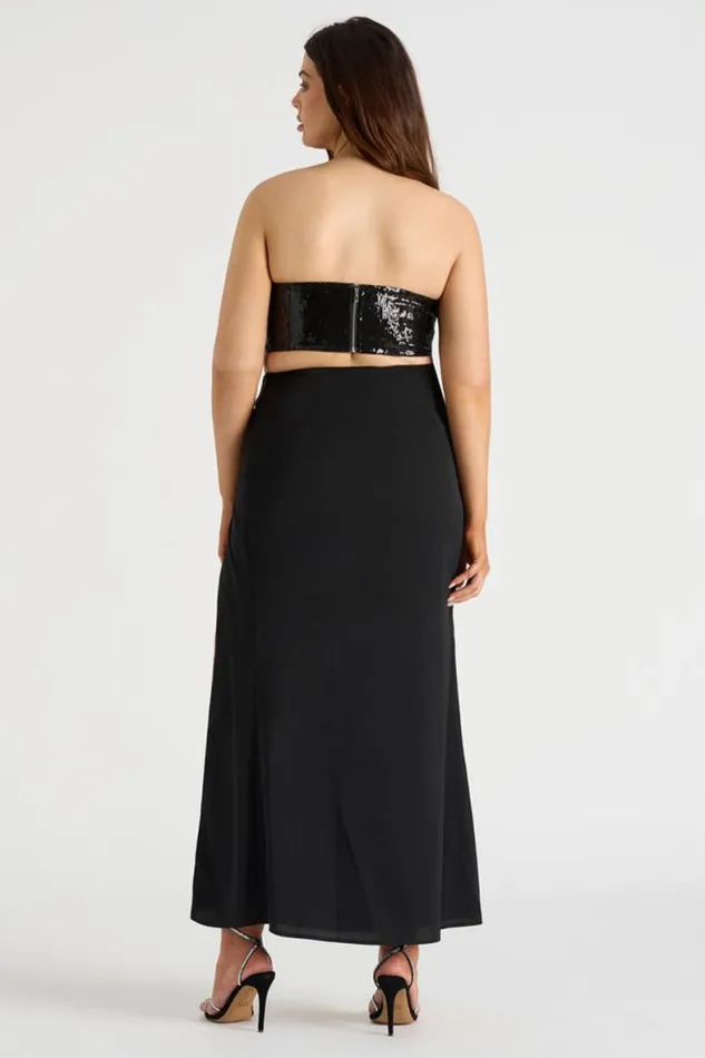 Runaway The Label Skirts Shop THE DRAPED SKIRT 8211 BLACK Runaway The Label Skirts Shop THE DRAPED SKIRT 8211 BLACK