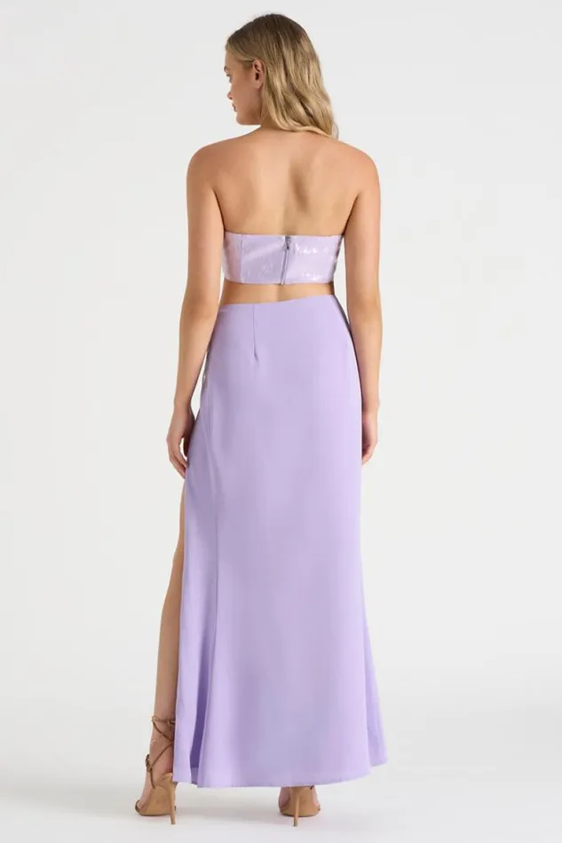 Runaway The Label Skirts Shop THE DRAPED SKIRT 8211 LILAC Runaway The Label Skirts Shop THE DRAPED SKIRT 8211 LILAC