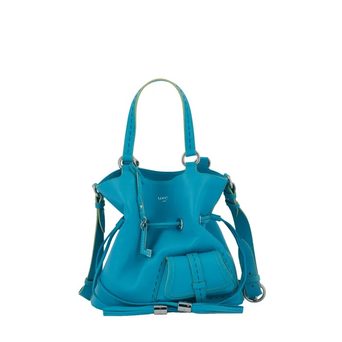 S Bucket Bag Multico Ocean Blue Women Lancel Bucket Bags