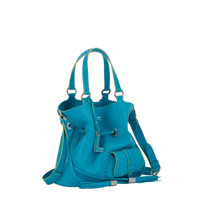 S Bucket Bag Multico Ocean Blue Women Lancel Bucket Bags