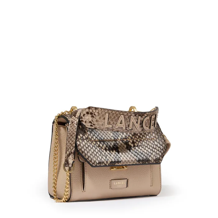 S Flap Bag Capuccinogold Women Lancel The Exotics S Flap Bag Capuccinogold Women Lancel The Exotics