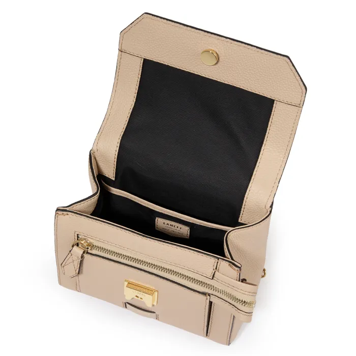 S Flap Bag Capuccinogold Women Lancel The Exotics S Flap Bag Capuccinogold Women Lancel The Exotics