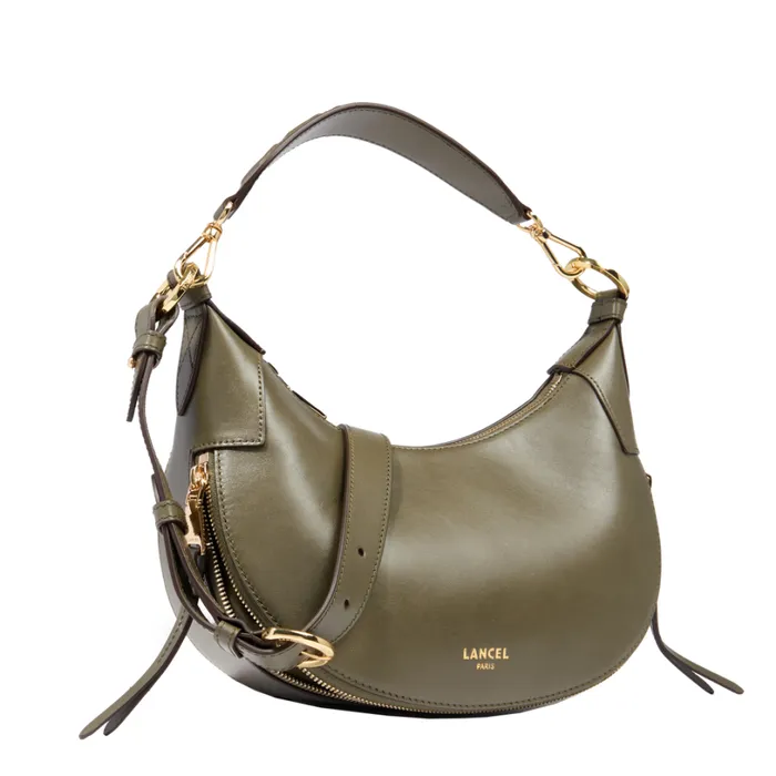 S Hobo Bag Dark Khaki Women Lancel Cross Body Bags S Hobo Bag Dark Khaki Women Lancel Cross Body Bags