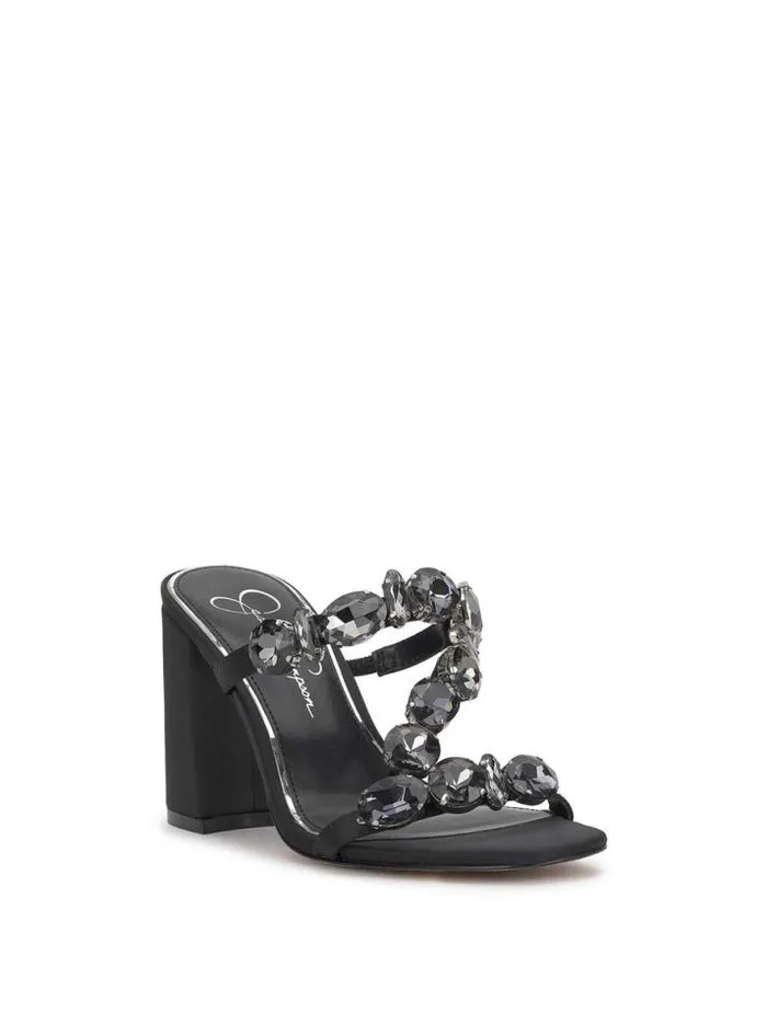 Sandals Shoes Jessica Simpson Amilir Block Heel In Black