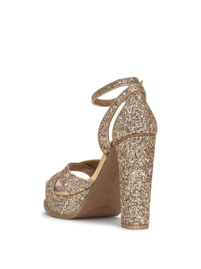 Sandals Shoes Jessica Simpson Gavynne Platform Sandal In Party Gold