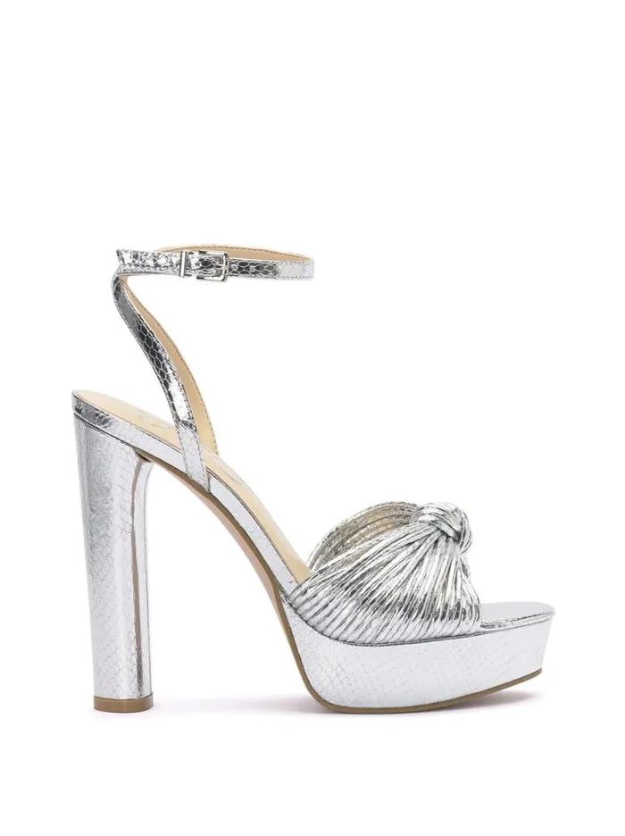 Sandals Shoes Jessica Simpson Immie Platform Sandal In Silver Snake