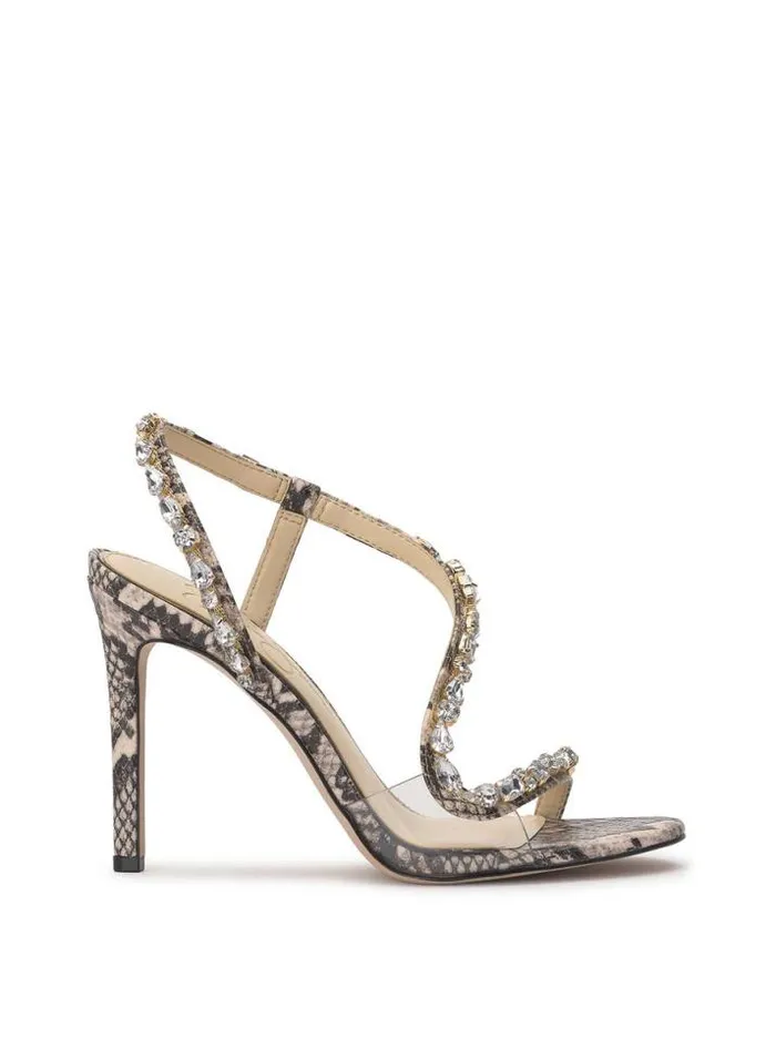 Sandals Shoes Jessica Simpson Jaycin High Heel In Natural Snake