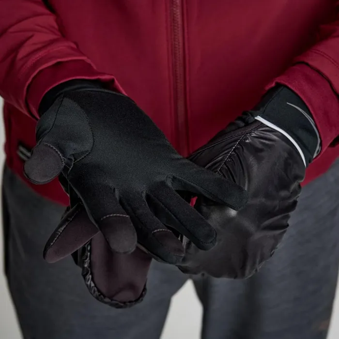 Saucony Accessories Men Hurricane Convertible Mitt Black