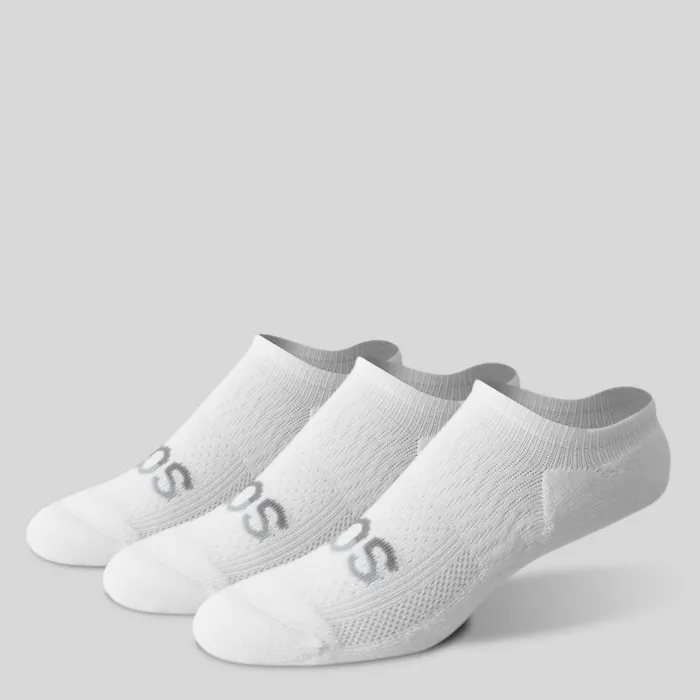 Saucony Accessories MenWomen Inferno Cushion Sneaker 3Pack Sock White