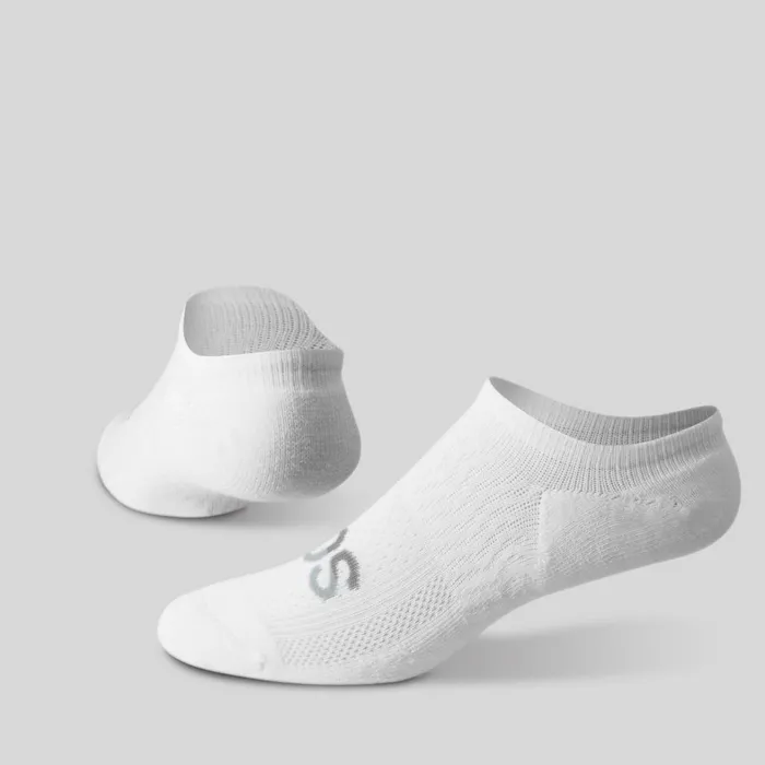 Saucony Accessories MenWomen Inferno Cushion Sneaker 3Pack Sock White
