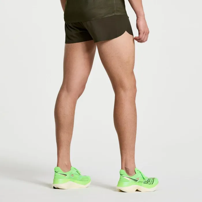 Saucony Bottoms Men Elite Split Short Umbra
