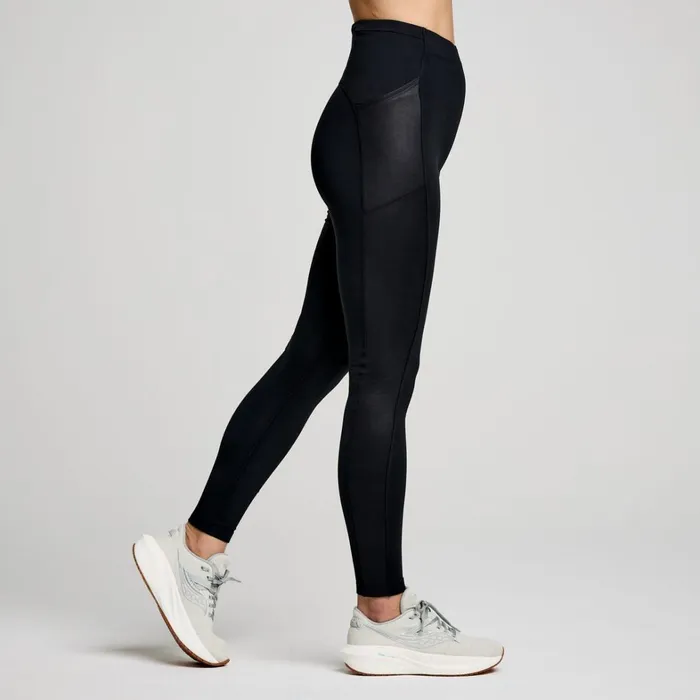 Saucony Bottoms Women Hurricane Tight Black
