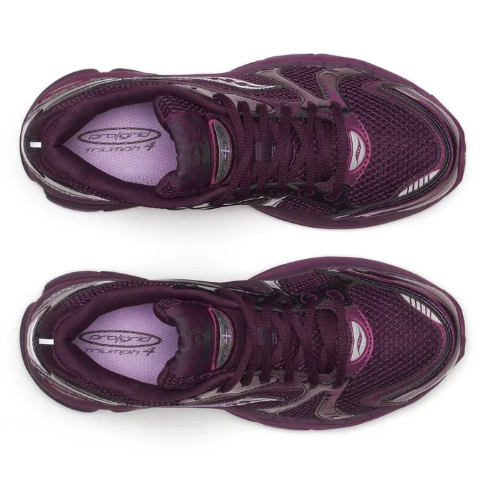 Saucony Lifestyle Women Progrid Triumph 4 Chroma Plum