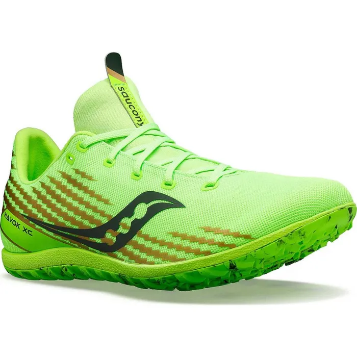 Saucony Running Women Havok Xc 3 Flat Slime