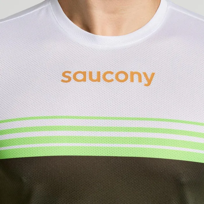 Saucony Tops Men Elite Long Sleeve Umbra