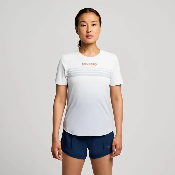 Saucony Tops Women Endorphin Short Sleeve Cloud