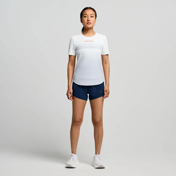 Saucony Tops Women Endorphin Short Sleeve Cloud