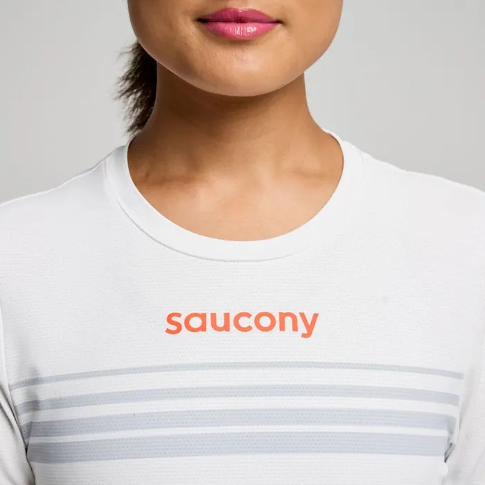 Saucony Tops Women Endorphin Short Sleeve Cloud