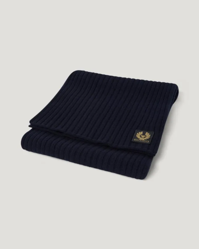 Scarves MenWomen Belstaff Watch Scarf Dark Navy Scarves MenWomen Belstaff Watch Scarf Dark Navy